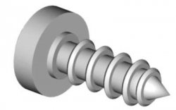 MIKADO (02062) Self tapping screw 2.2x13