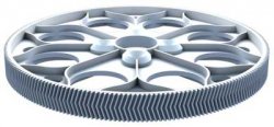 MIKADO (04094) Herring bone main gear 153 teeth M07