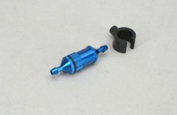 Ming Yang Fuel Filter (Med) w/Mount - Blue