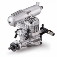 O.S. MAX-15LA-S 2.49cc 2-Stroke Engine w/ Silencer C/L