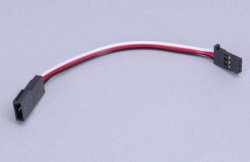 Futaba Servo Extension Lead 100mm H/D