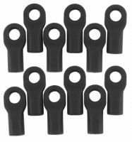 RPM Rod Ends Short Black (12) Traxxas (#5347)