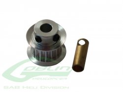 SAB (H0215-16-S) Aluminum Motor Pulley Z16 - Goblin 500/570