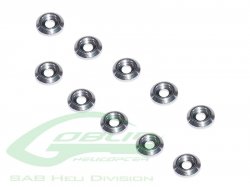 SAB (H0255-S) Aluminum Finishing Washer M2.5(10pcs)