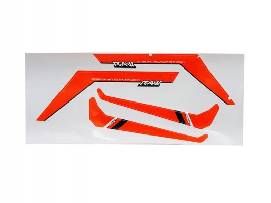 (image for) SAB (HA092-O-S) Sticker RAW 580 Orange