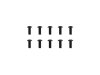 SAB (HC100-S) DIN 10.9 Button Head Socket Cap M4x10 (8pcs)
