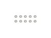 SAB (HC170-S) Steel Washer 2.2 x 5 x 0.3mm (10pcs)
