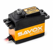 Savox SC-1256TG Servo 20Kg 0,15s Alu Coreless Titanium Gear