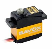 Savox SH-0263MG MICRO SIZE DIGITAL SERVO 2.2KG@6V 0.1sec HELI