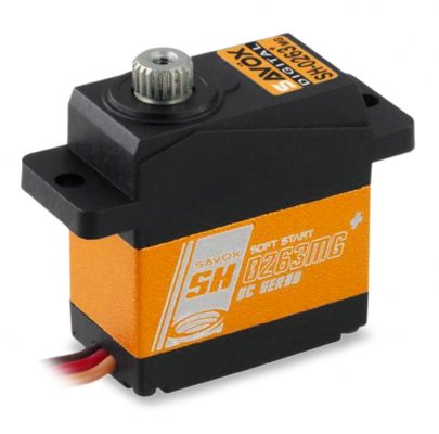 (image for) Savox SH-0263MG Plus Servo 2.2Kg 0.10s Alu Metal Gear Micro