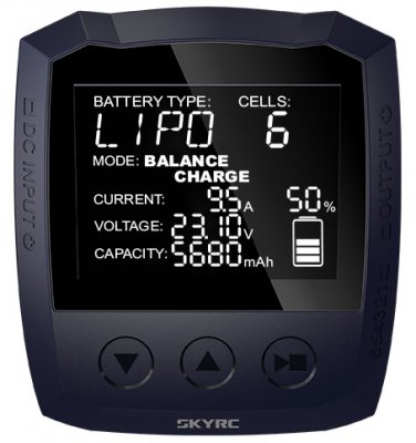 (image for) SkyRC B6 Lite Charger 13A, LiPo/LiFe/LiHV, NiMH 12VDC