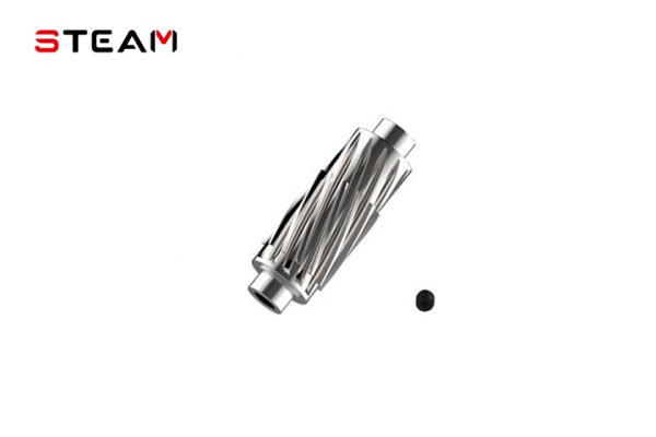 (image for) STEAM (MK55024) 550 16T Motor Slant Thread Pinion Gear