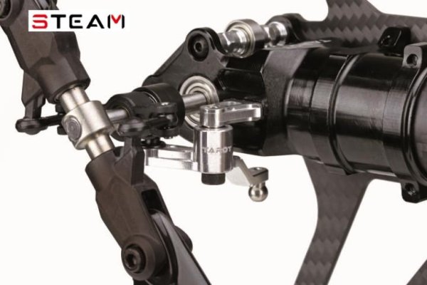 (image for) STEAM (MK6021) 550/600 metal tail rotor control arm set
