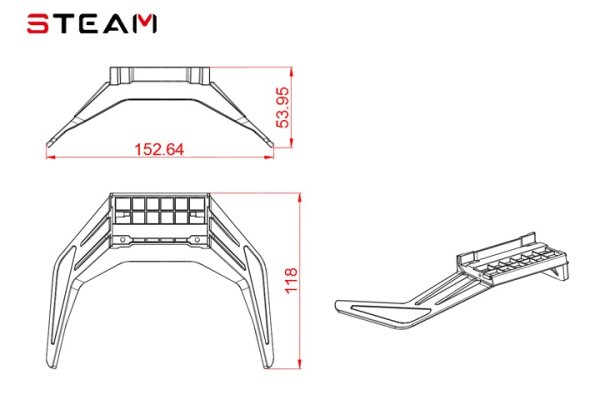 (image for) STEAM (MK6052) 550/600 tripod