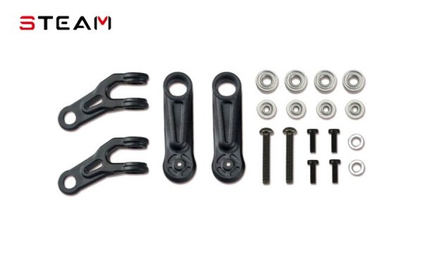 (image for) STEAM (MK6056A) 550/600 control arm / connecting rod / black