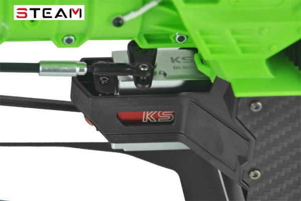 (image for) STEAM (MK6065A) 550/600 lock tail servo base / black