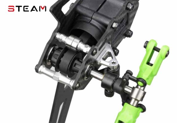 (image for) STEAM (MK6071) 550/600 tail carbon fiber fixing group