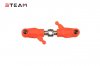 (MK6055B) Tarot 550/600 tail rotor clamp set / orange