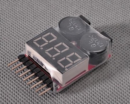 TL2693 Battery Monitor 2S - 8S with Selectable alarm Voltage