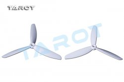 TL300E1 Tarot 5'' White 3-leaf propeller CW/CCW TL300E1 Tarot 5'' White 3-leaf propeller CW/CCW