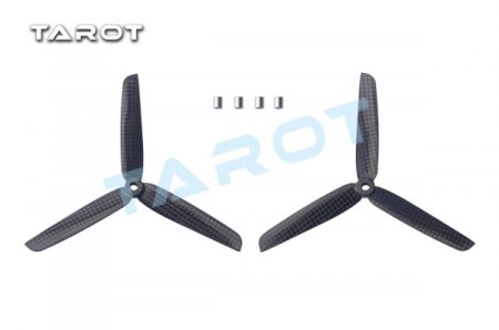 TL300E9 Tarot 6" CF 3-leaf propeller CW/CCW