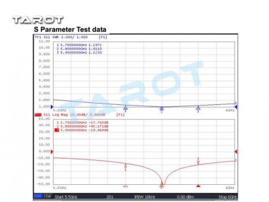 (image for) TAROT (TL300K3) 5.8G Antenna /RX