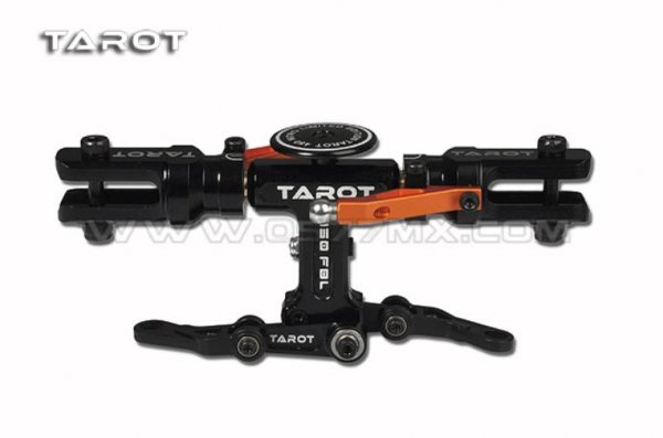 TAROT (TL45110-07) 450FBL split lock rotor head assy / Black