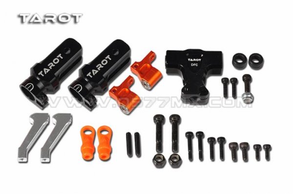 (image for) TAROT (TL48025-01) 450DFC split lock rotor head assy / Black