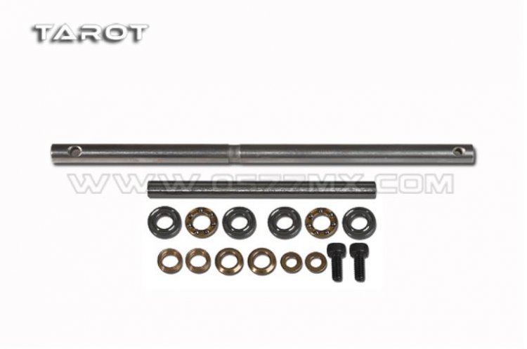 TL48025-01 Tarot 450DFC split lock rotor head assembly / Black - Πατήστε στην εικόνα για να κλείσει