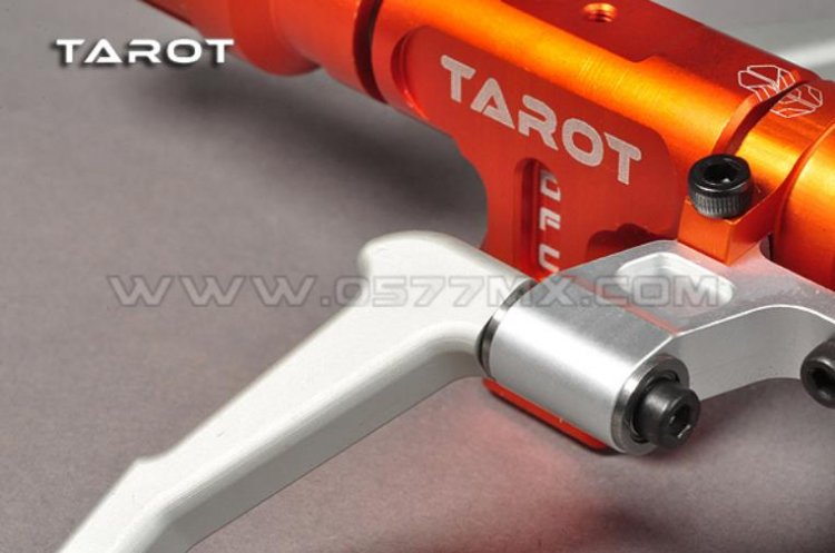 TL50907-01 Tarot 500DFC tilt rod / silver - Click Image to Close