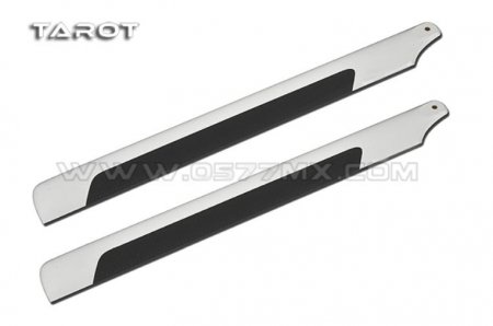 Tarot 550 3G black and white carbon fiber paddle TL550104
