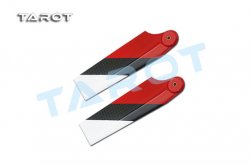 TL60128-03 Tarot 600 Carbon Fiber Tail Rotor Red Black and White