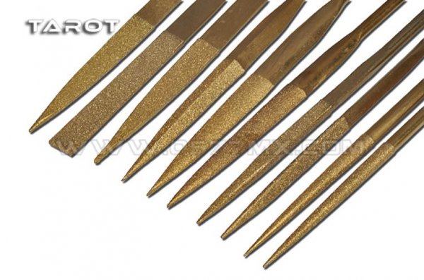 (image for) TAROT (TL9011) titanium Diamond File Set