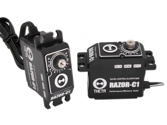 (image for) THETA RAZOR C1 BLACK NFC HV High-Torque brushless servo