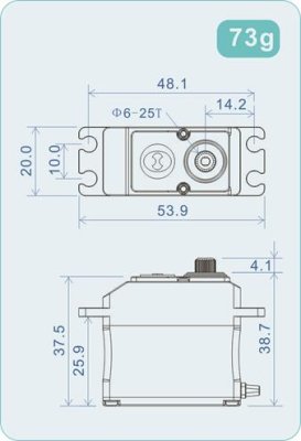 (image for) THETA RAZOR T1 NFC HV High-Speed standard brushless servo