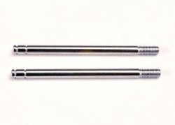 TRAXXAS Shock Shafts Chrome Finish Long (2)