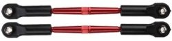 TRAXXAS Turnbuckle Toe Link Complete 96mm Aluminium Red (2)