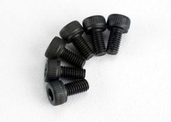 TRAXXAS Screws M3x6mm Cap-head Hex Socket (6)