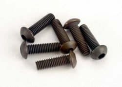 TRAXXAS Screws M3x10 Button-head Hex Socket (6)