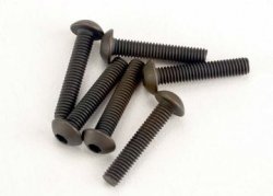 TRAXXAS Screws M3x15 Button-head Hex Socket (6)