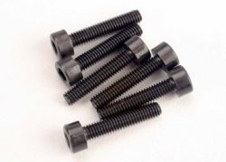 TRAXXAS Screws M3x15mm Cap-head Hex Socket (6)