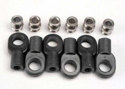 TRAXXAS Rod Ends (short) + Hollow Ball (6+6)