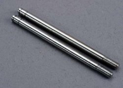 Traxxas Shock Shafts X-Long Steel Chrome (2)