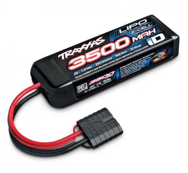 (image for) TRAXXAS (422825X) Li-Po Battery 2S 7.4v 3500mAh 25C iD-connector