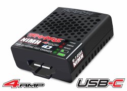 TRAXXAS 4-AMP 6-7CELL NiMH Charger USB-C