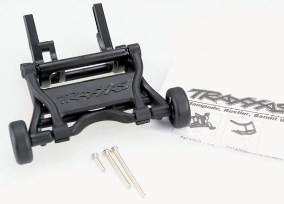 (image for) TRAXXAS (423678) Wheelie Bar Complete Black