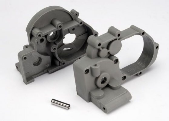 TRAXXAS (423691A) Gearbox Halves Grey