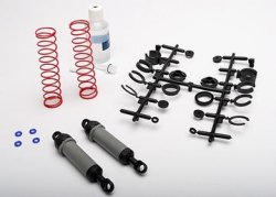 TRAXXAS Ultra Shocks Complete XX-Long Grey (2)