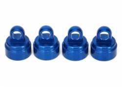 TRAXXAS Shock Caps Blue Aluminium (4) Ultra-Shocks