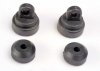 TRAXXAS Shock Cap & Bottom Black (2+2) Ultra­Shock